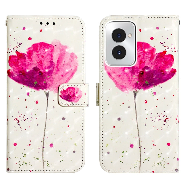 For Motorola Moto G Power 5G 2024 3D Painting Horizontal Flip Leather Phone Case(Flower) - free shipping - PMC Jewellery - Order now!