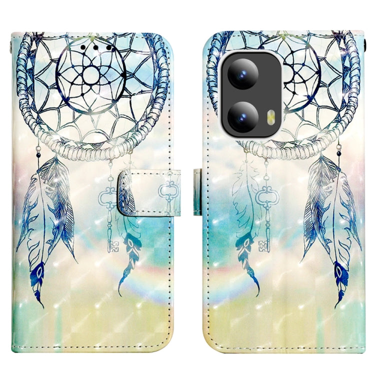 For Motorola Moto G Play 5G 2024 3D Painting Horizontal Flip Leather Phone Case(Dream Wind Chimes) - Motorola Cases by PMC Jewellery | Online Shopping South Africa | PMC Jewellery | Buy Now Pay Later Mobicred