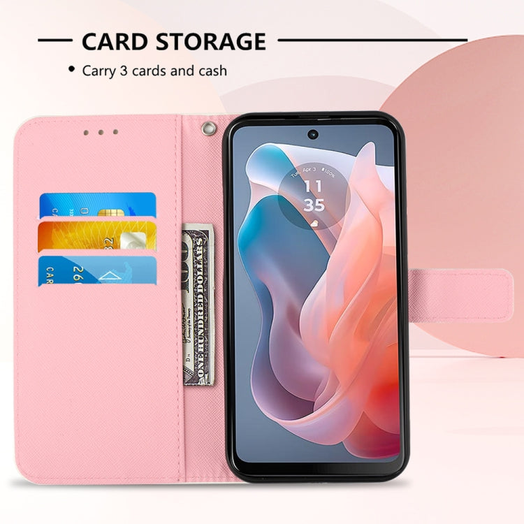 For Motorola Moto G Play 5G 2024 3D Painting Horizontal Flip Leather Phone Case(Chasing Dreams) - Motorola Cases by PMC Jewellery | Online Shopping South Africa | PMC Jewellery | Buy Now Pay Later Mobicred