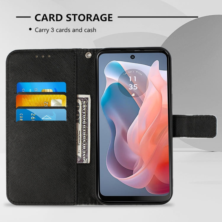 For Motorola Moto G Play 5G 2024 3D Painting Horizontal Flip Leather Phone Case(Skull) - Motorola Cases by PMC Jewellery | Online Shopping South Africa | PMC Jewellery | Buy Now Pay Later Mobicred