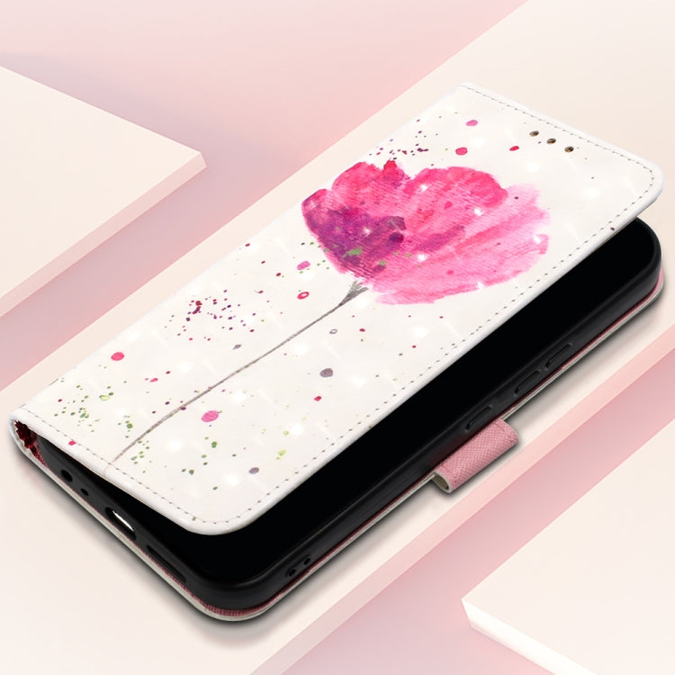 For Motorola Moto G Stylus 5G 2024 3D Painting Horizontal Flip Leather Phone Case(Flower) - Motorola Cases by PMC Jewellery | Online Shopping South Africa | PMC Jewellery | Buy Now Pay Later Mobicred