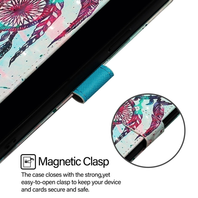 For Huawei Pura 70 3D Painting Horizontal Flip Leather Phone Case(Color Drop Wind Chimes) - free shipping - PMC Jewellery - Order now!