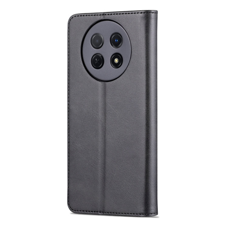 For Huawei Enjoy 60X/nova Y91 AZNS Skin Feel Calf Texture Flip Leather Phone Case(Black) - free shipping - PMC TechLife - Order now!