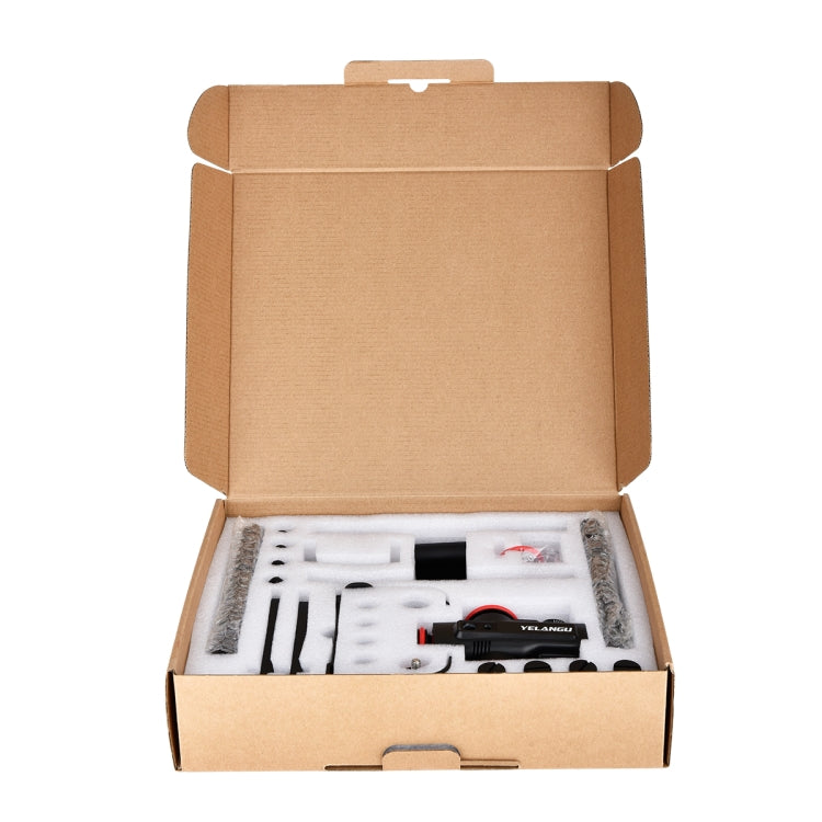 YELANGU L60ES YLG1847A-A 60cm Splicing Slide Rail Track with L5i Dolly Car(Black) - free shipping - PMC TechLife - Order now!