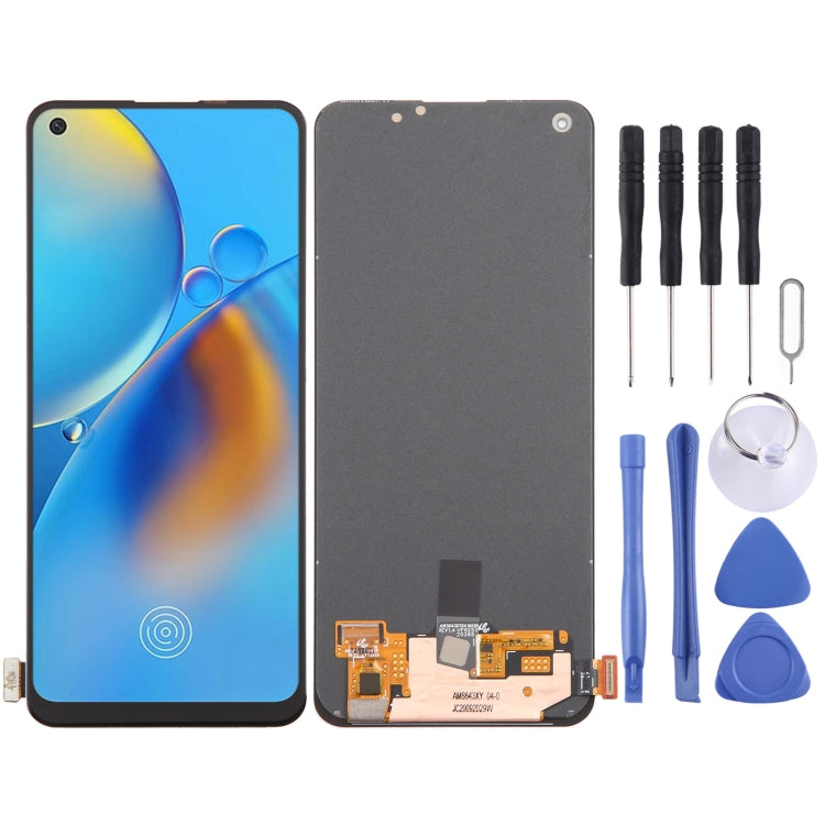 For OPPO F19 4G Original AMOLED LCD Screen with Digitizer Full Assembly - LCD Screen by PMC TechLife | Online Shopping South Africa | PMC TechLife | Buy Now Pay Later Mobicred