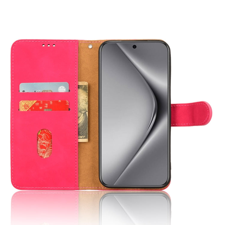 For Huawei Pura 70 Skin Feel Magnetic Flip Leather Phone Case(Rose Red) - free shipping - PMC Jewellery - Order now!