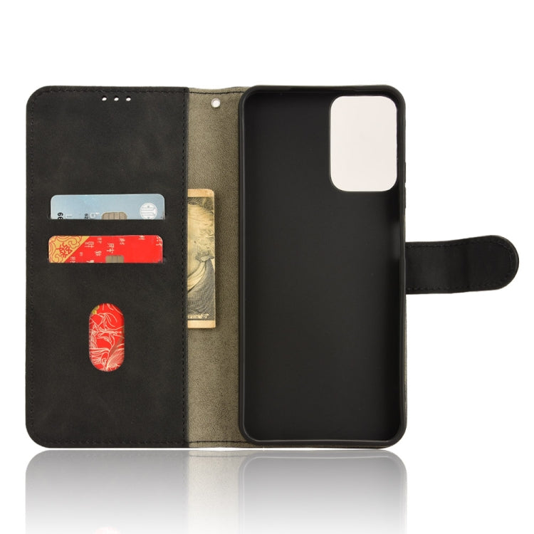For Motorola Moto G Power 5G 2024 Skin Feel Magnetic Flip Leather Phone Case(Black) - Motorola Cases by PMC Jewellery | Online Shopping South Africa | PMC Jewellery | Buy Now Pay Later Mobicred