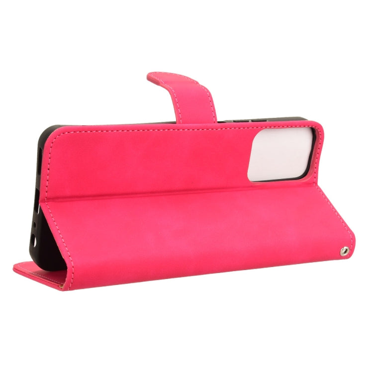 For Motorola Moto G Power 5G 2024 Skin Feel Magnetic Flip Leather Phone Case(Rose Red) - free shipping - PMC Jewellery - Order now!