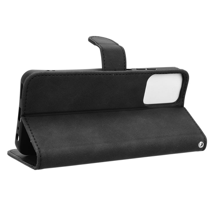 For Motorola Moto G Stylus 5G 2024 Skin Feel Magnetic Flip Leather Phone Case(Black) - Motorola Cases by PMC Jewellery | Online Shopping South Africa | PMC Jewellery | Buy Now Pay Later Mobicred