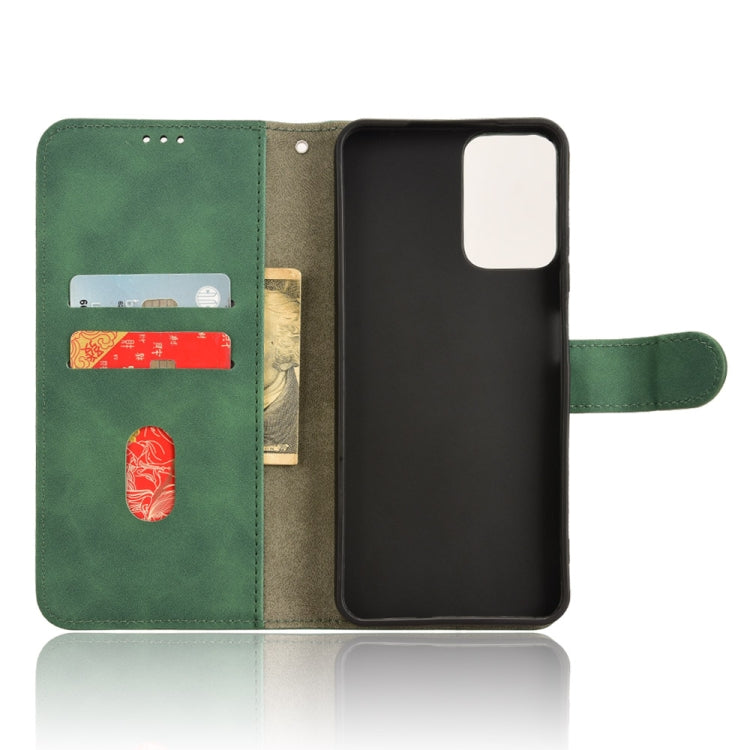 For Motorola Moto G Stylus 5G 2024 Skin Feel Magnetic Flip Leather Phone Case(Green) - Motorola Cases by PMC Jewellery | Online Shopping South Africa | PMC Jewellery | Buy Now Pay Later Mobicred