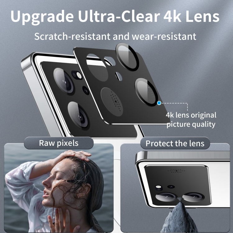 For Xiaomi Redmi K60 Ultra / 13T / 13T Pro Aromatherapy Magnetic Metal Phone Case(Silver) - free shipping - PMc TechLife - Order now!