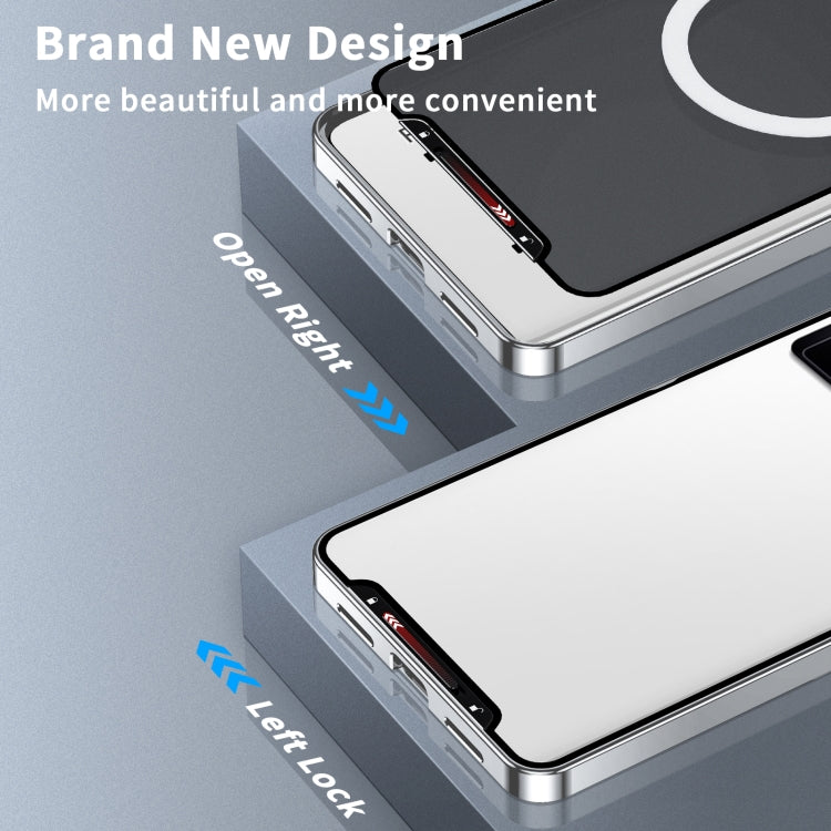 For Xiaomi Redmi K60 Ultra / 13T / 13T Pro Aromatherapy Magnetic Metal Phone Case(Silver) - free shipping - PMc TechLife - Order now!