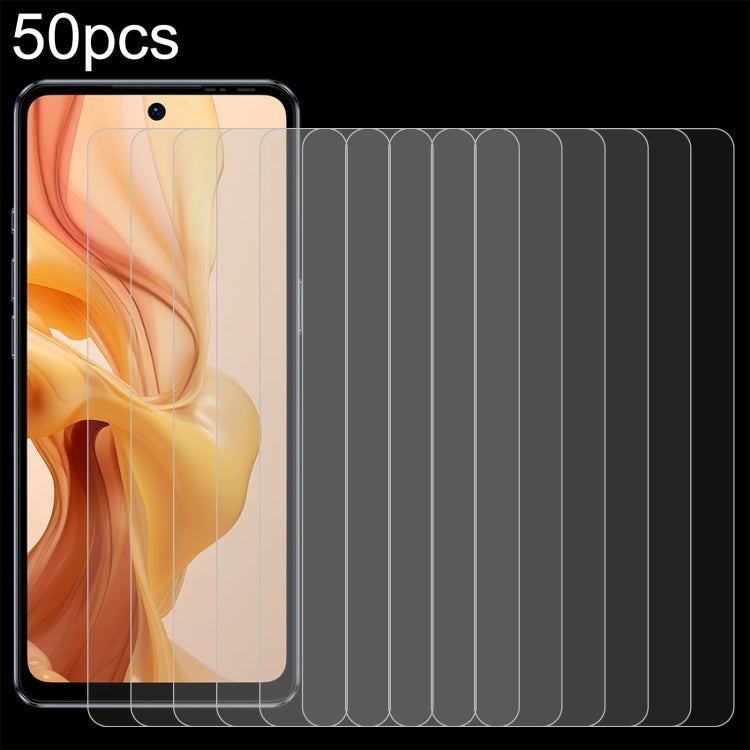 For Ulefone Note 18 Ultra 5G 50pcs 0.26mm 9H 2.5D Tempered Glass Film - Ulefone Tempered Glass by PMC Jewellery | Online Shopping South Africa | PMC Jewellery | Buy Now Pay Later Mobicred