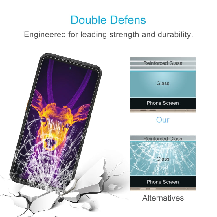 For Ulefone Armor 25T 50pcs 0.26mm 9H 2.5D Tempered Glass Film - Ulefone Tempered Glass by PMC Jewellery | Online Shopping South Africa | PMC Jewellery | Buy Now Pay Later Mobicred