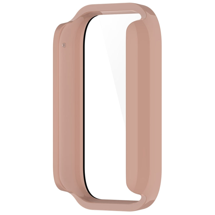 For Xiaomi Mi Band 8 Pro PC + Tempered Glass Film Integrated Watch Protective Case(Pink) - Watch Cases by PMC TechLife | Online Shopping South Africa | PMC TechLife | Buy Now Pay Later Mobicred