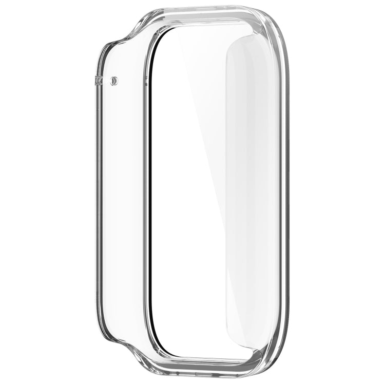 For Xiaomi Mi Band 8 Pro PC + Tempered Glass Film Integrated Watch Protective Case(Transparent) - Watch Cases by PMC TechLife | Online Shopping South Africa | PMC TechLife