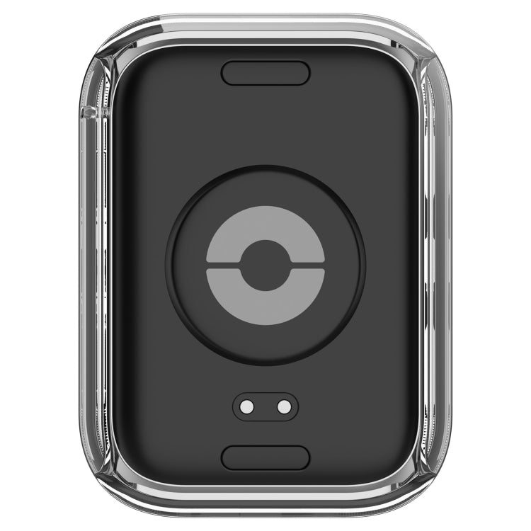For Xiaomi Mi Band 8 Pro PC + Tempered Glass Film Integrated Watch Protective Case(Transparent) - Watch Cases by PMC TechLife | Online Shopping South Africa | PMC TechLife