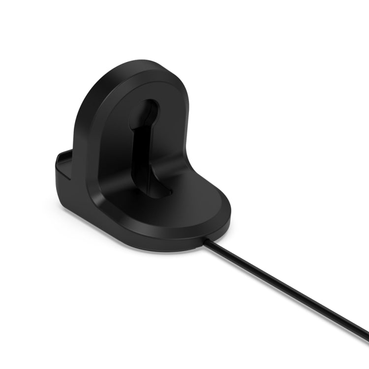 For Amazfit Bip 5 A2215 Smart Watch Silicone Charging Bracket(Black) - Charger by PMC TechLife | Online Shopping South Africa | PMC TechLife | Buy Now Pay Later Mobicred