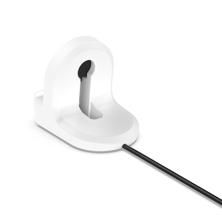 For Amazfit Bip 5 A2215 Smart Watch Silicone Charging Bracket(White) - Charger by PMC TechLife | Online Shopping South Africa | PMC TechLife | Buy Now Pay Later Mobicred