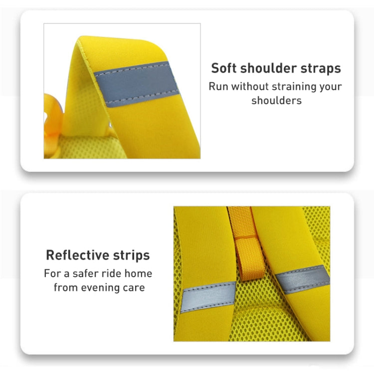 Children Cartoon Anti-Lost Small School Bag Backpack(Dinosaur Duck) - Double-shoulder Bags by PMc TechLife | Online Shopping South Africa | PMc TechLife | Buy Now Pay Later Mobicred