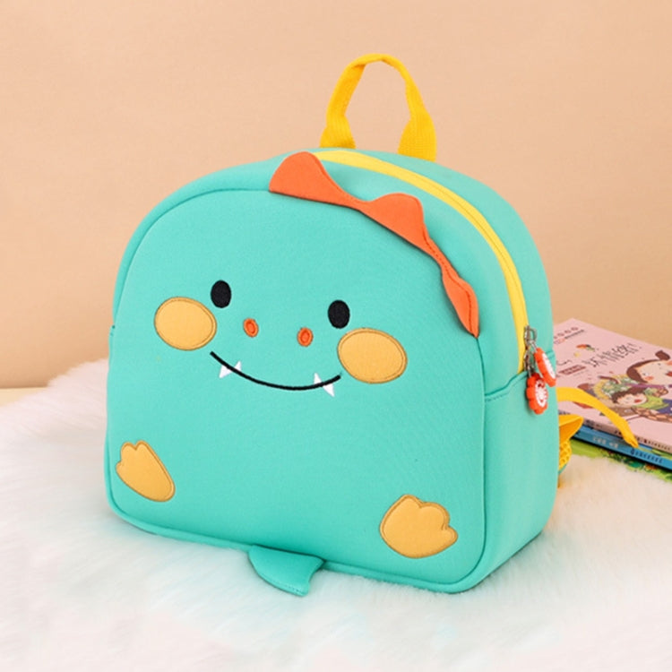 Children Cute Cartoon Anti-Lost Kindergarten School Bag(Green Dinosaur Trumpet) - Double-shoulder Bags by PMc TechLife | Online Shopping South Africa | PMc TechLife | Buy Now Pay Later Mobicred