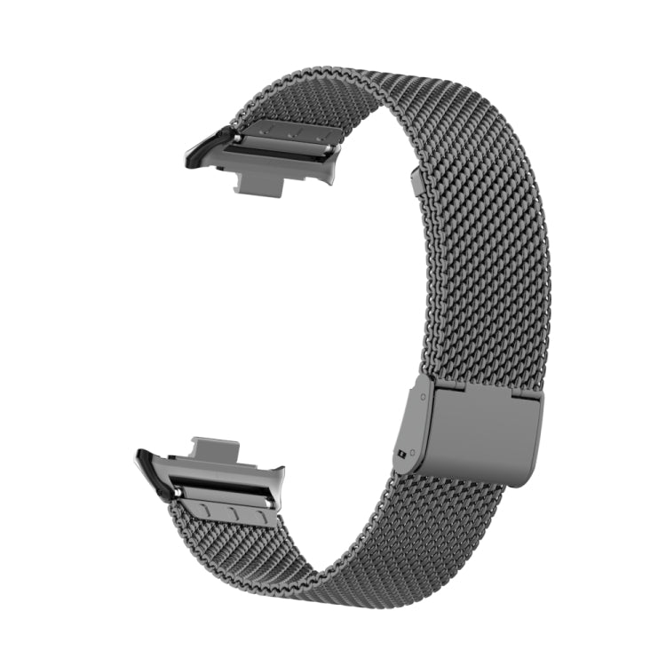 For Xiaomi Smart Band 9 Pro / 8 Pro 18mm Steel Mesh Buckle Metal Watch Band(Black) - free shipping - PMc TechLife - Order now!