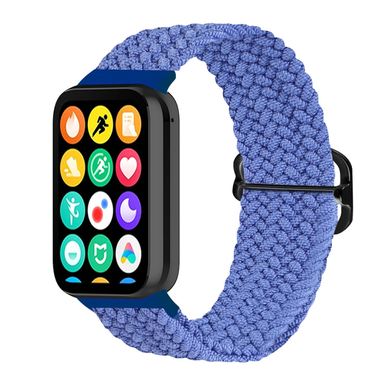 For Xiaomi Smart Band 9 Pro / 8 Pro 18mm Buckle Nylon Braided Watch Band(Blue) - free shipping - PMc TechLife - Order now!