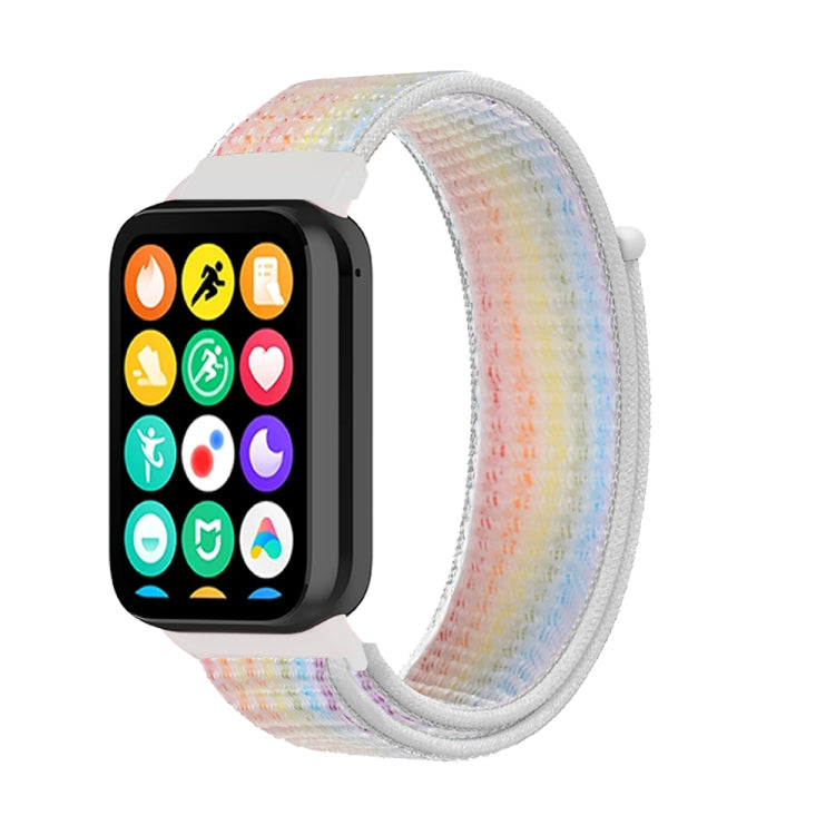 For Xiaomi Smart Band 9 Pro / 8 Pro Nylon Loop Watch Band(Colorful) - Watch Bands by PMc TechLife | Online Shopping South Africa | PMc TechLife | Buy Now Pay Later Mobicred