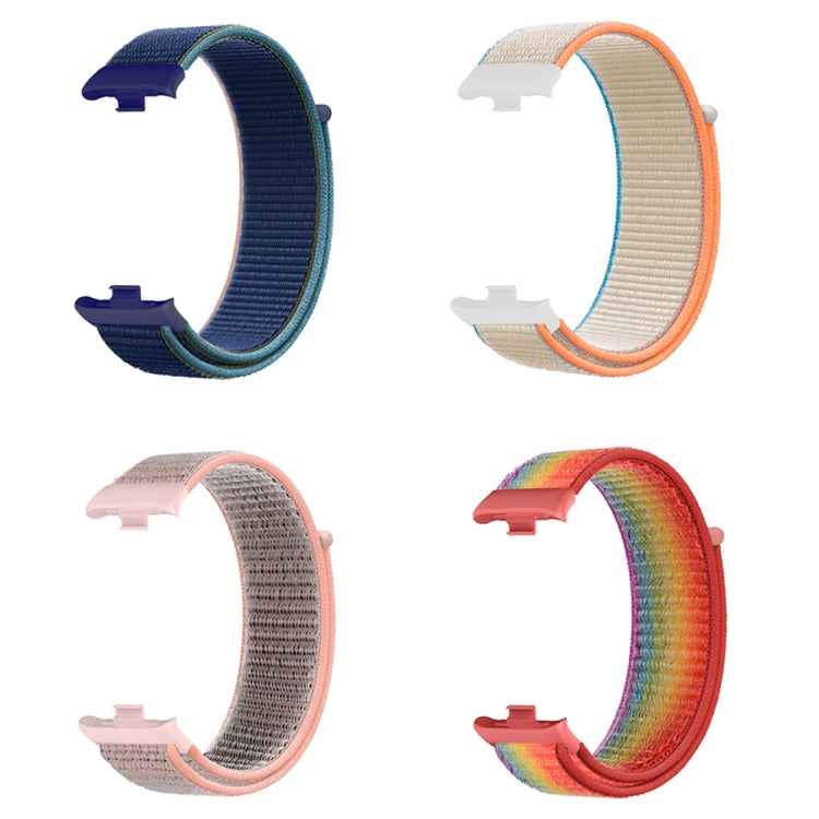 For Xiaomi Smart Band 9 Pro / 8 Pro Nylon Loop Watch Band(Rainbow) - free shipping - PMc TechLife - Order now!