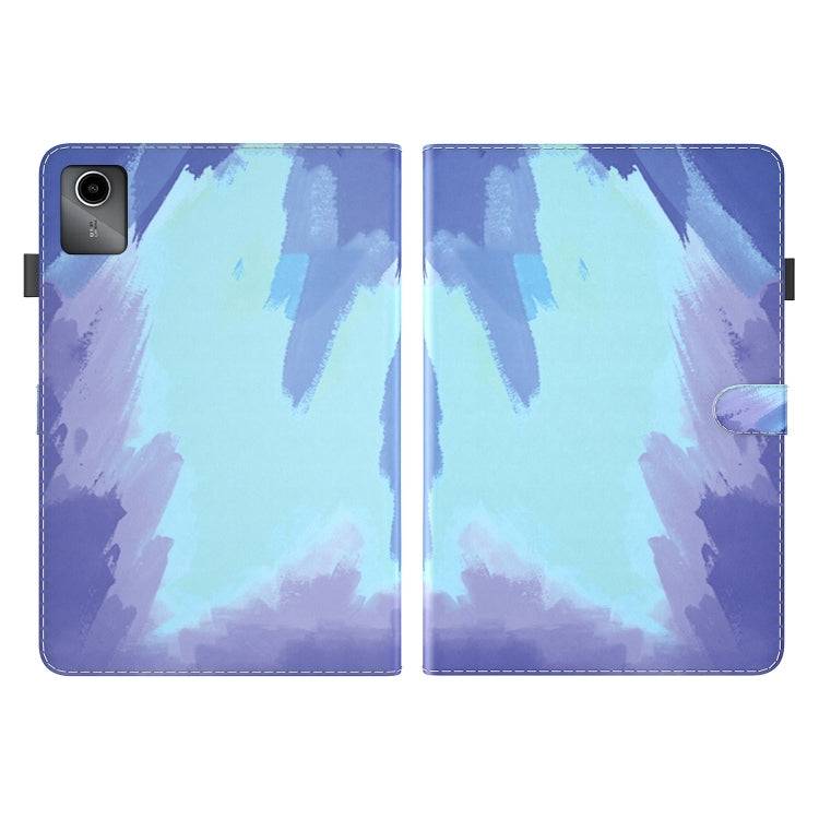 For Lenovo Tab M11 / Xiaoxin Pad 11 2024 Watercolor Pattern Flip Leather Tablet Case(Winter Snow) - Lenovo by PMC Jewellery | Online Shopping South Africa | PMC Jewellery | Buy Now Pay Later Mobicred