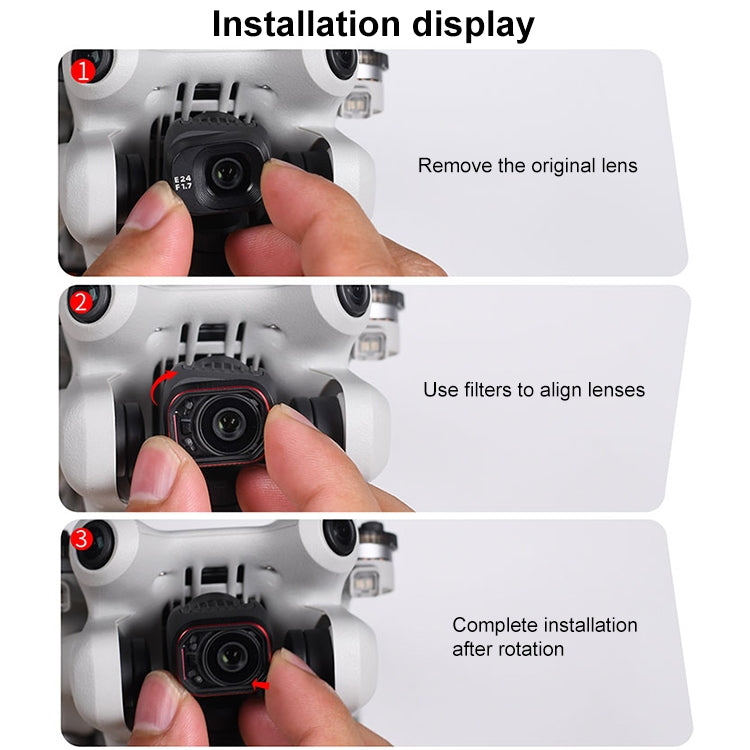 For DJI Mini 4 Pro STARTRC Drone Lens Filter, Lens:CPL UV ND8/16/32/64 - free shipping - PMC TechLife - Order now!