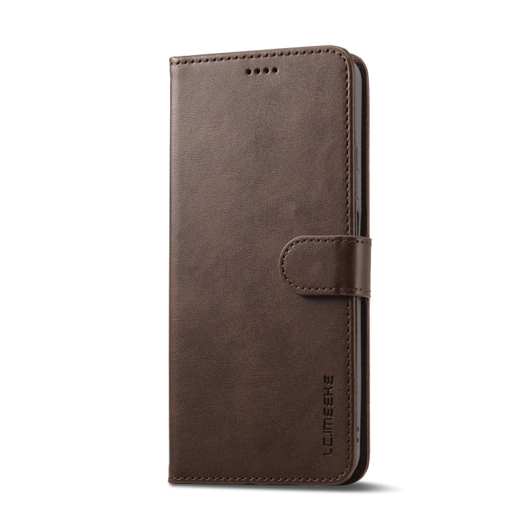 For OPPO A58 4G / A98 5G / F23 5G LC.IMEEKE Calf Texture Horizontal Flip Leather Case(Brown) - OPPO Cases by LC.IMEEKE | Online Shopping South Africa | PMC TechLife | Buy Now Pay Later Mobicred
