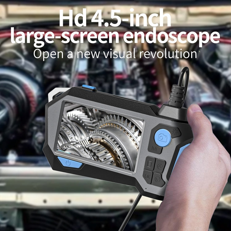P120 Rotatable 8mm Dual Lenses Industrial Endoscope with Screen, 16mm Tail Pipe Diameter, Spec:10m Tube -  by PMC TechLife | Online Shopping South Africa | PMC TechLife | Buy Now Pay Later Mobicred