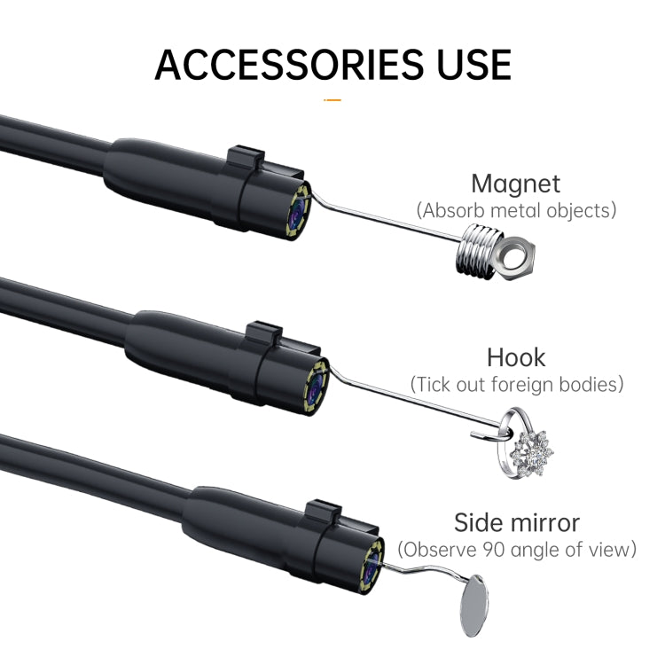 P200 8mm Front Lenses Integrated Industrial Pipeline Endoscope with 4.3 inch Screen, Spec:30m Tube -  by PMC TechLife | Online Shopping South Africa | PMC TechLife | Buy Now Pay Later Mobicred