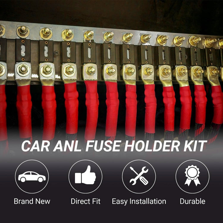 3 in 1 ANL Car Audio Modified Fuse Holder with 200A Fuse, Current:200A - free shipping - PMC TechLife - Order now!