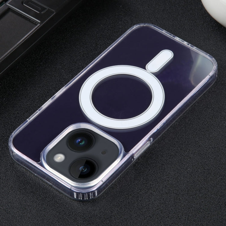 For iPhone 15 Plus GEBEI MagSafe Magnetic Transparent Phone Case(Transparent) - iPhone 15 Plus Cases by GEBEI | Online Shopping South Africa | PMC TechLife