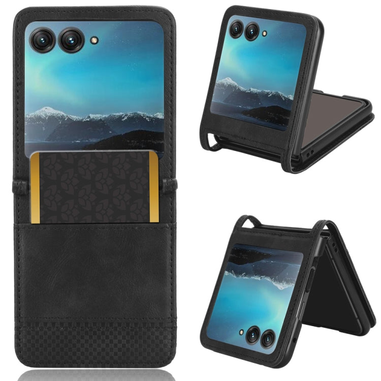 For Motorola Razr 40 Ultra Retro Texture Leather Phone Case(Black) - free shipping - PMC TechLife - Order now!