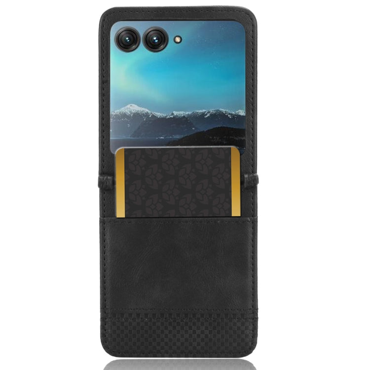 For Motorola Razr 40 Ultra Retro Texture Leather Phone Case(Black) - free shipping - PMC TechLife - Order now!