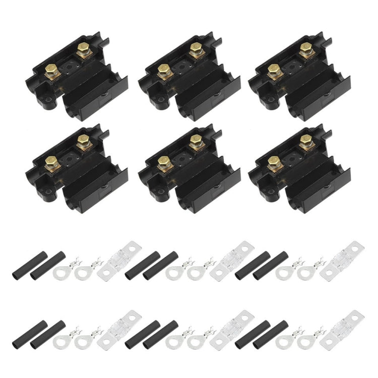 6 in 1 For Dual Battery Systems ANS Car Fuse Holder Fuse Box Kit, Current:120A - Fuse by PMC TechLife | Online Shopping South Africa | PMC TechLife | Buy Now Pay Later Mobicred