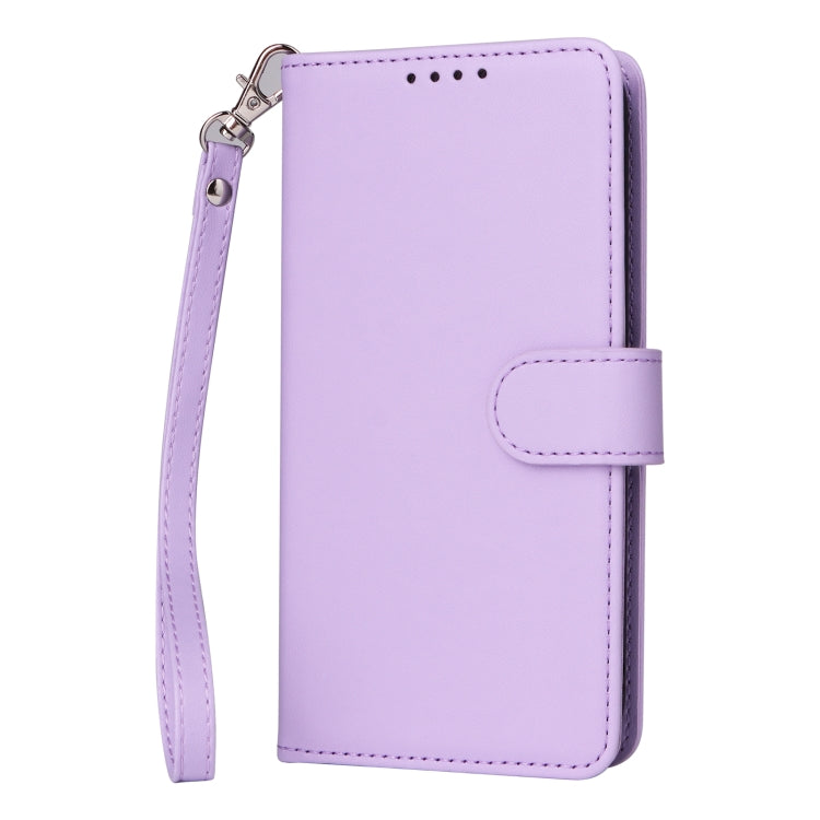For iPhone 16 Pro Max BETOPNICE BN-005 2 in 1 Detachable Imitate Genuine Leather Phone Case(Light Purple) - free shipping - PMC TechLife - Order now!