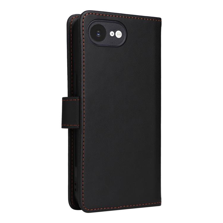 For iPhone 16e BETOPNICE BN-005 2 in 1 Detachable Imitate Genuine Leather Phone Case(Black) - free shipping - PMc TechLife - Order now!