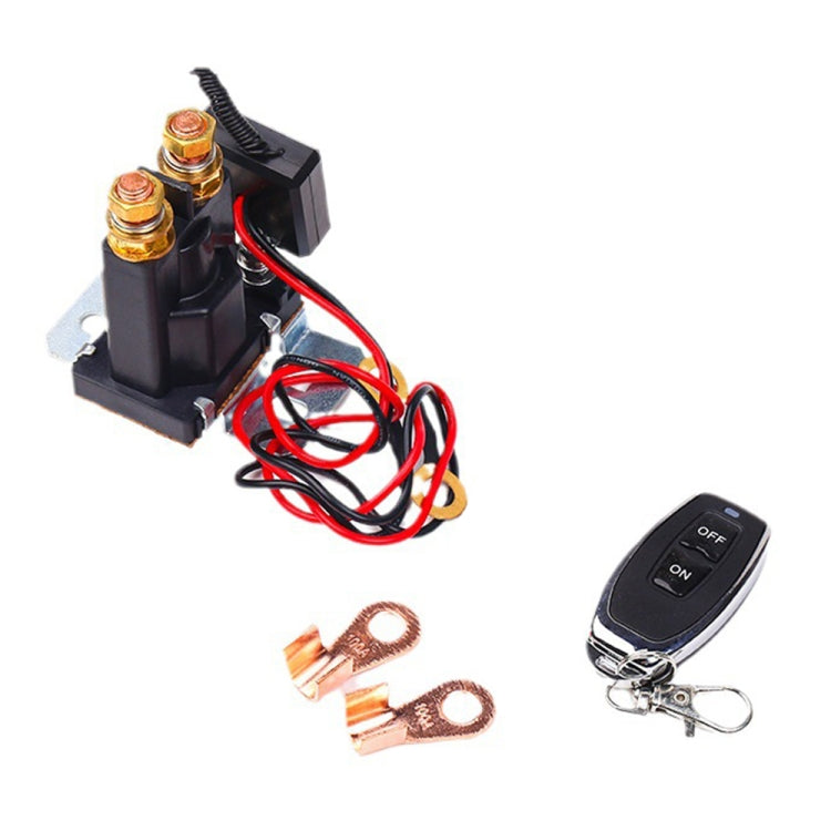24V 500A Car Battery Remote Control Relay Rotary Switch Cut, Style:with 1 x Remote Control - Relays by PMC TechLife | Online Shopping South Africa | PMC TechLife | Buy Now Pay Later Mobicred