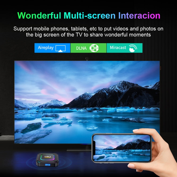 HK1 RBOX K8 8K Android 13.0 Smart TV Box with Remote Control, 2GB+16GB, RK3528 Quad-Core(EU Plug) - Others by PMC TechLife | Online Shopping South Africa | PMC TechLife | Buy Now Pay Later Mobicred
