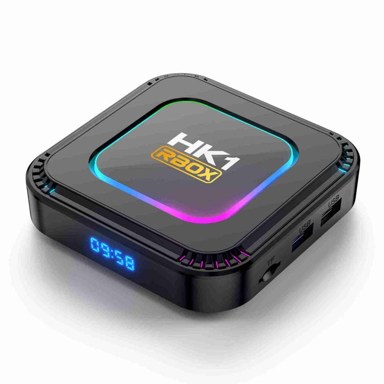 HK1 RBOX K8 8K Android 13.0 Smart TV Box with Remote Control, 4GB+128GB, RK3528 Quad-Core(EU Plug) - Others by PMC TechLife | Online Shopping South Africa | PMC TechLife | Buy Now Pay Later Mobicred