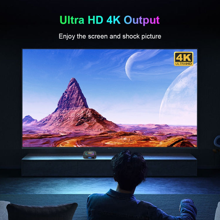 HK1 RBOX K8 8K Android 13.0 Smart TV Box with Remote Control, 2GB+16GB, RK3528 Quad-Core(AU Plug) - Others by PMC TechLife | Online Shopping South Africa | PMC TechLife | Buy Now Pay Later Mobicred