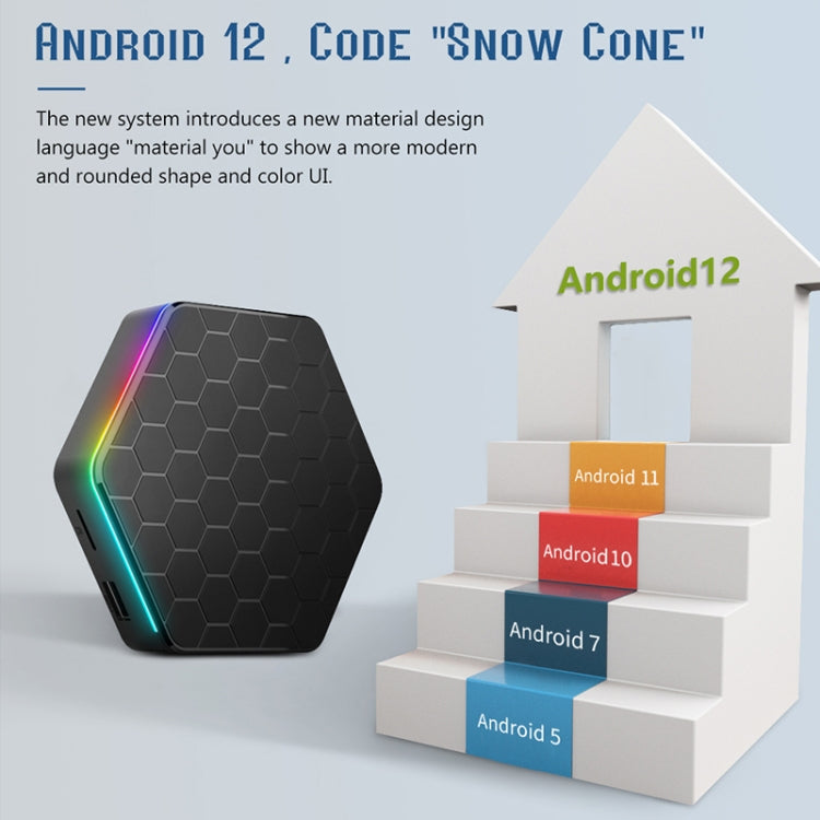 T95Z Plus 8K WiFi6 Android 12.0 Smart TV Box with Remote Control, 2GB+16GB, Allwinner H618 Quad-Core(EU Plug) - Others by PMC TechLife | Online Shopping South Africa | PMC TechLife | Buy Now Pay Later Mobicred