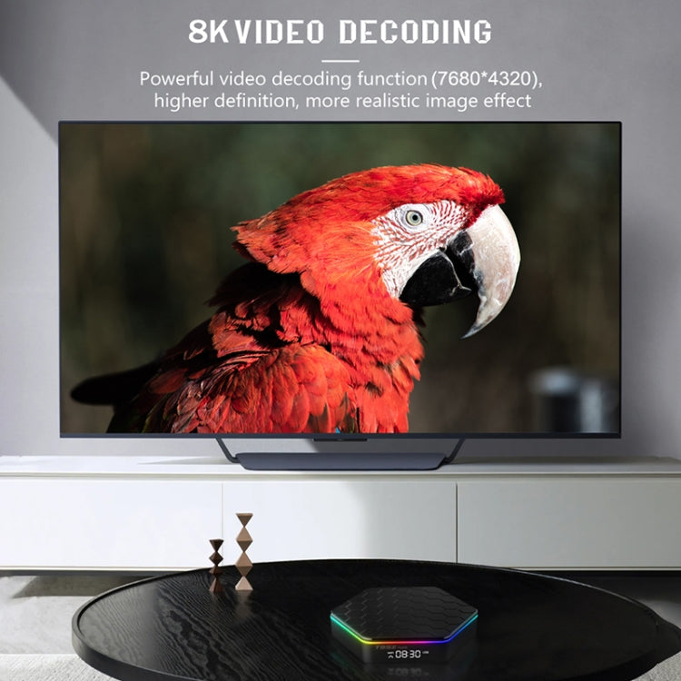 T95Z Plus 8K WiFi6 Android 12.0 Smart TV Box with Remote Control, 4GB+128GB, Allwinner H618 Quad-Core(UK Plug) - Others by PMC TechLife | Online Shopping South Africa | PMC TechLife | Buy Now Pay Later Mobicred