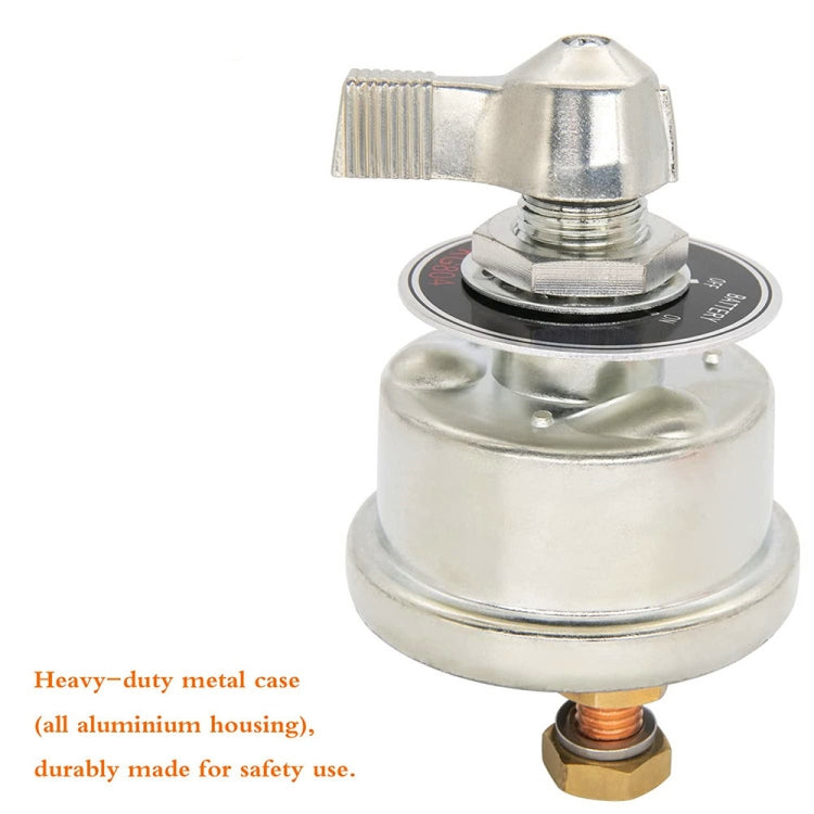 300A Car Ships RV High Current Battery Cut-Off Switch Battery Power Isolator With Accessories - Car Switches by PMC TechLife | Online Shopping South Africa | PMC TechLife | Buy Now Pay Later Mobicred