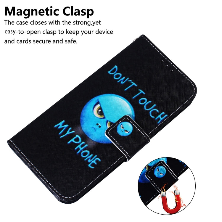 For Motorola Moto G Play 4G 2024 Coloured Drawing Flip Leather Phone Case(Anger) - free shipping - PMC Jewellery - Order now!