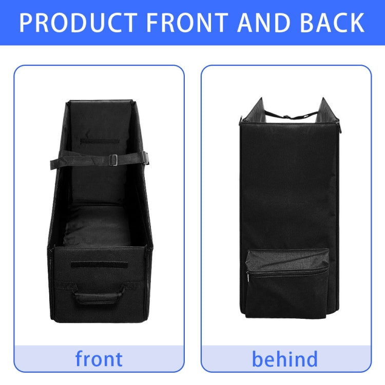 Oxford Cloth Car Trunk Folding Bicycle Storage Box with Dust Cover(Black) - Stowing Tidying by PMC TechLife | Online Shopping South Africa | PMC TechLife | Buy Now Pay Later Mobicred